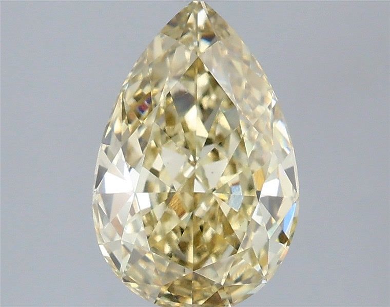 2.10 Carat Pear Shaped, Ideal Cut, VS1 Clarity, IGI Certified Lab Grown Diamond