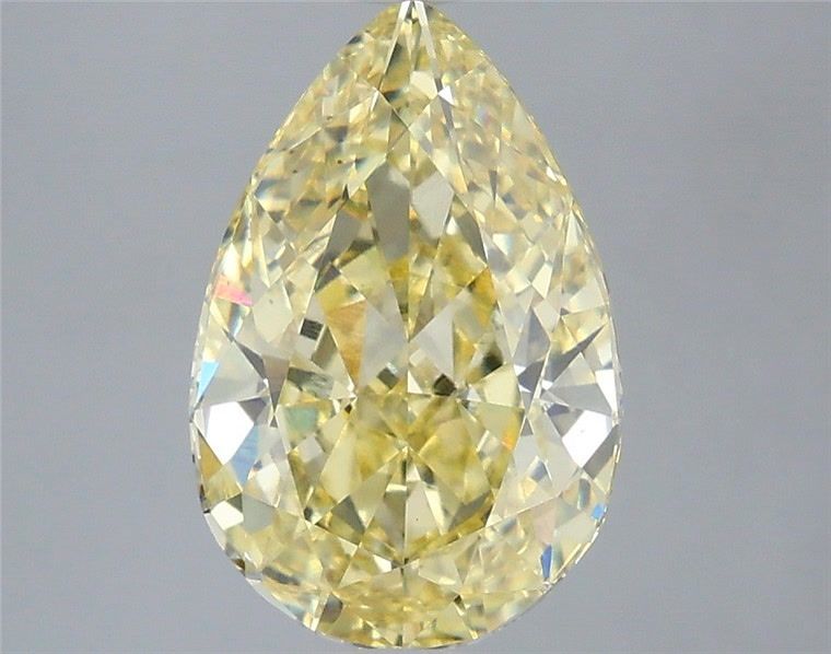 3.59 Carat Pear Shaped, Ideal Cut, VS1 Clarity, IGI Certified Lab Grown Diamond