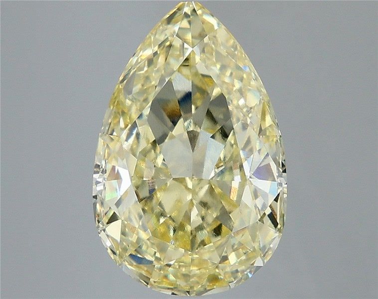 5.09 Carat Pear Shaped, Excellent Cut, VS1 Clarity, IGI Certified Lab Grown Diamond