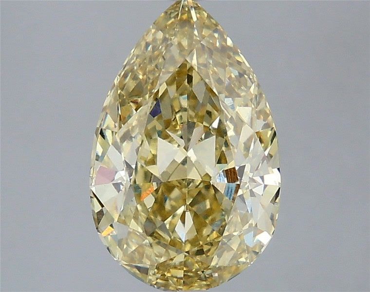 3.09 Carat Pear Shaped, Ideal Cut, VS1 Clarity, IGI Certified Lab Grown Diamond