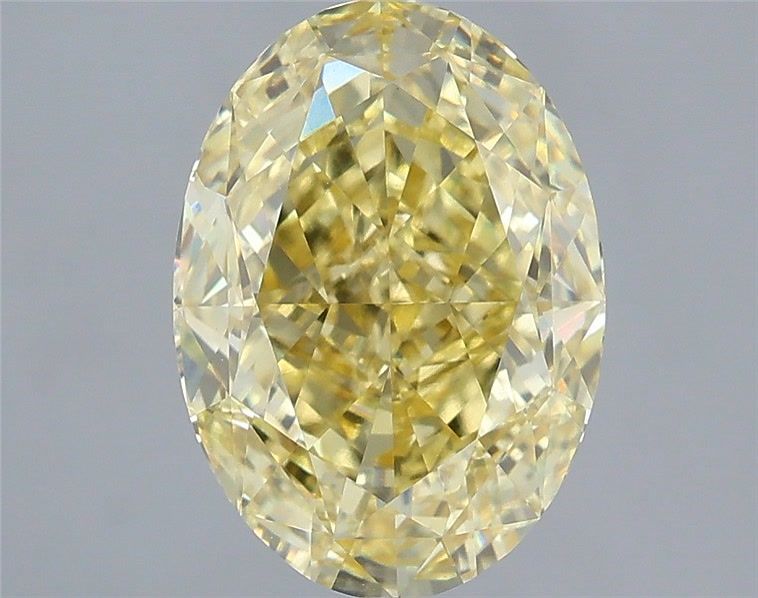 3.53 Carat Oval Shaped, Excellent Cut, VVS2 Clarity, IGI Certified Lab Grown Diamond