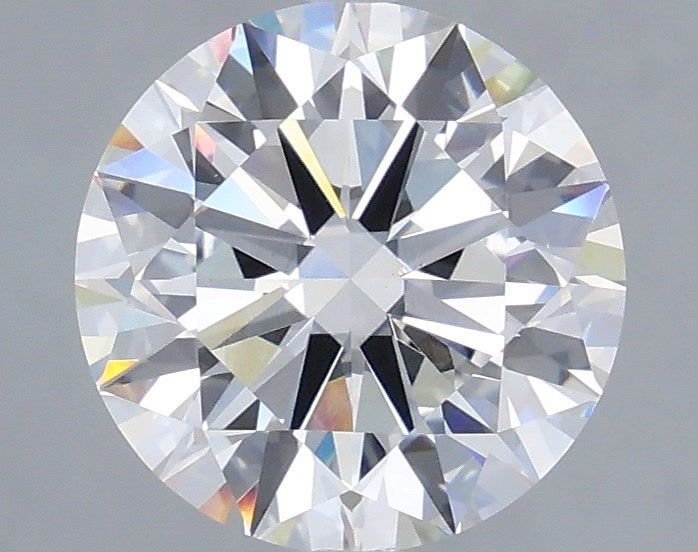 3.52 Carat Round Shaped, Ideal Cut, G Color, VS1 Clarity, IGI Certified Lab Grown Diamond