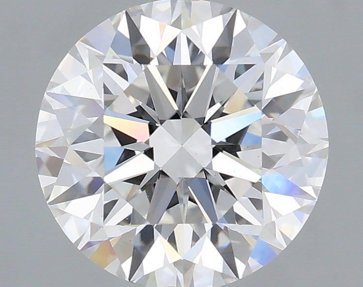 2.50 Carat Round Shaped, Very Good Cut, E Color, VS2 Clarity, IGI Certified Lab Grown Diamond