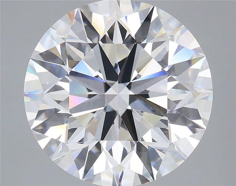 7.00 Carat Round Shaped, Excellent Cut, F Color, VS1 Clarity, IGI Certified Lab Grown Diamond