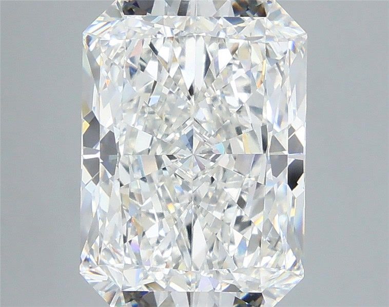 5.89 Carat Radiant Shaped, Ideal Cut, F Color, VS1 Clarity, IGI Certified Lab Grown Diamond