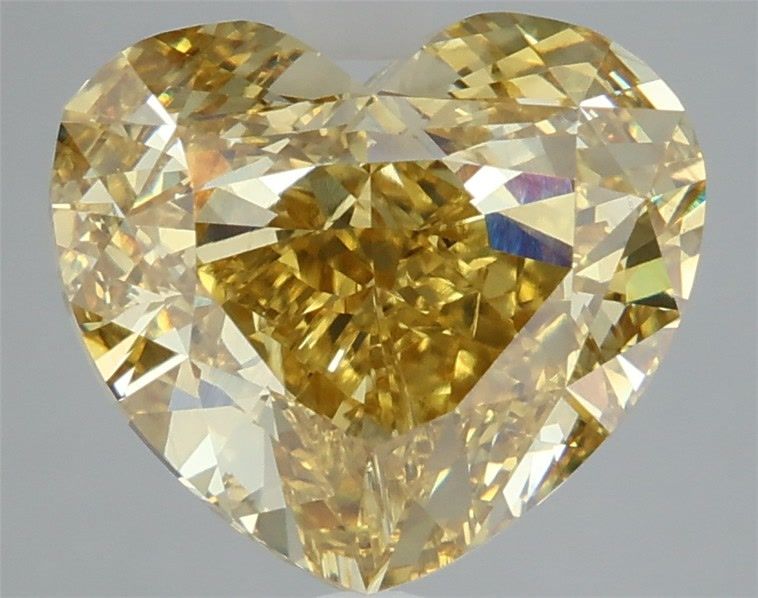 7.58 Carat Heart Shaped, Ideal Cut, VS1 Clarity, IGI Certified Lab Grown Diamond