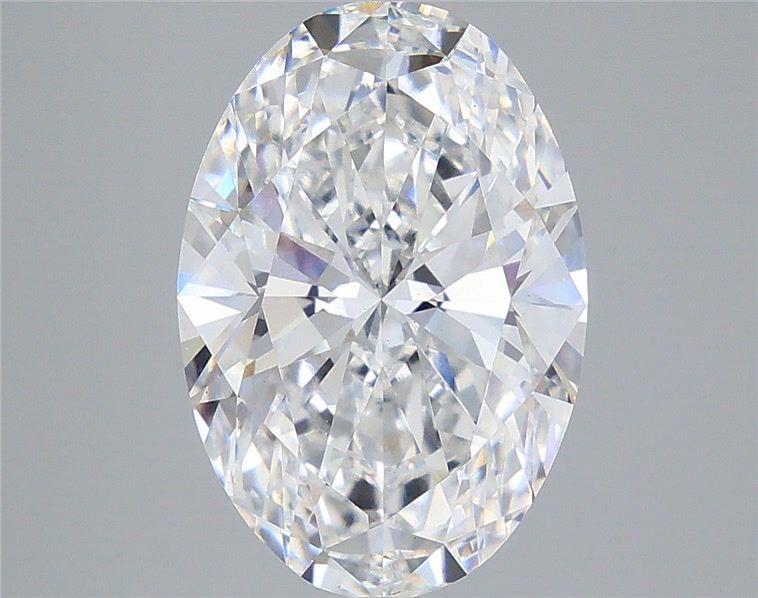 5.51 Carat Oval Shaped, Ideal Cut, E Color, VS1 Clarity, IGI Certified Lab Grown Diamond