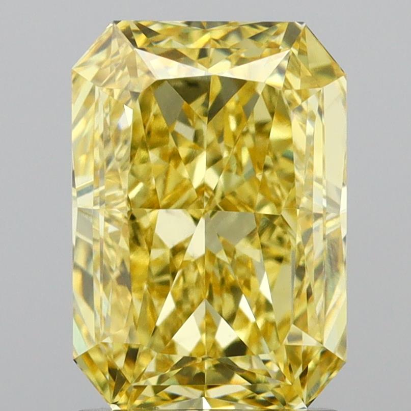 2.10 Carat Radiant Shaped, Ideal Cut, VS1 Clarity, IGI Certified Lab Grown Diamond
