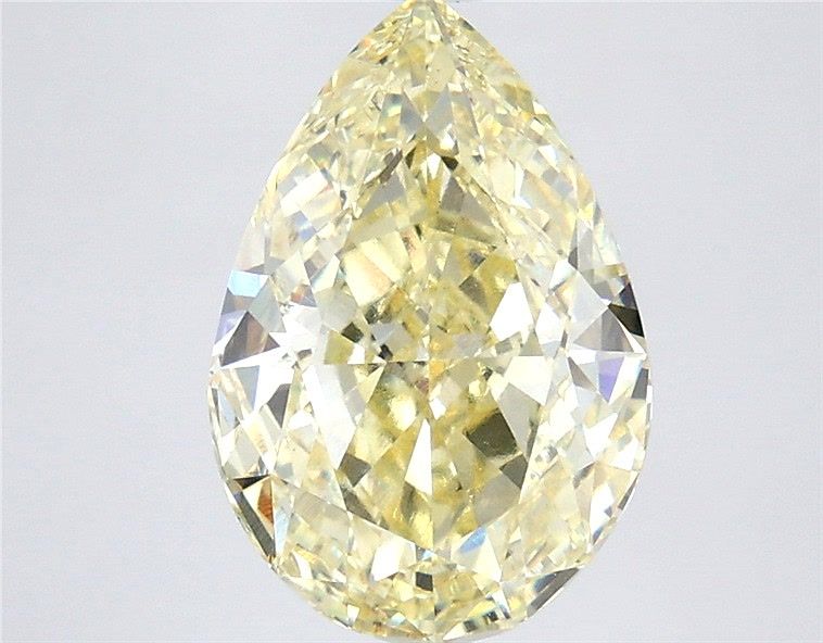 4.08 Carat Pear Shaped, Excellent Cut, VVS2 Clarity, IGI Certified Lab Grown Diamond
