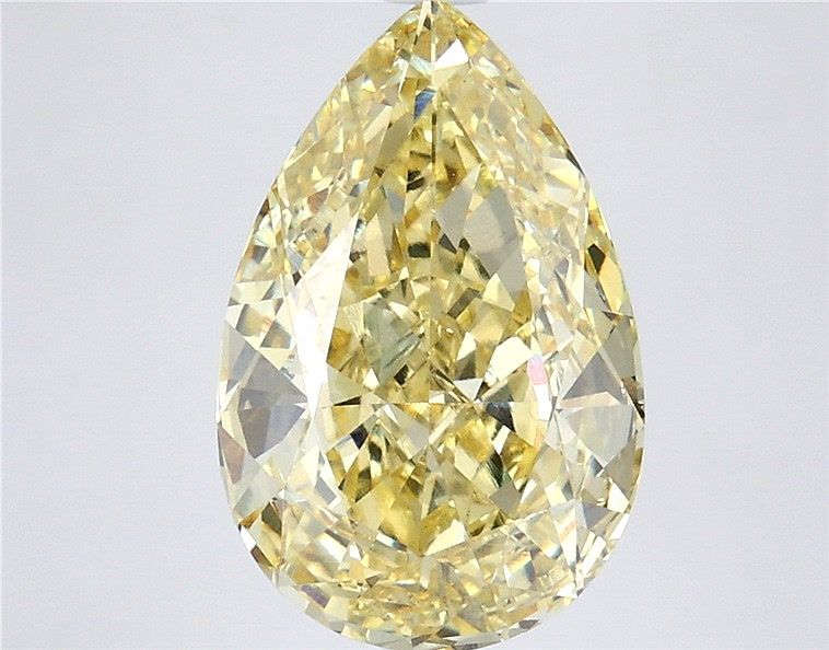 5.08 Carat Pear Shaped, Excellent Cut, VVS2 Clarity, IGI Certified Lab Grown Diamond