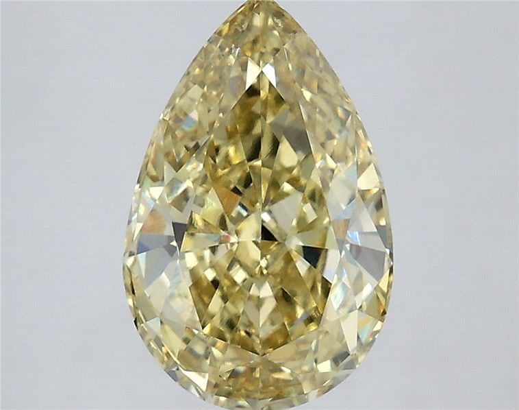 2.58 Carat Pear Shaped, Ideal Cut, VVS2 Clarity, IGI Certified Lab Grown Diamond