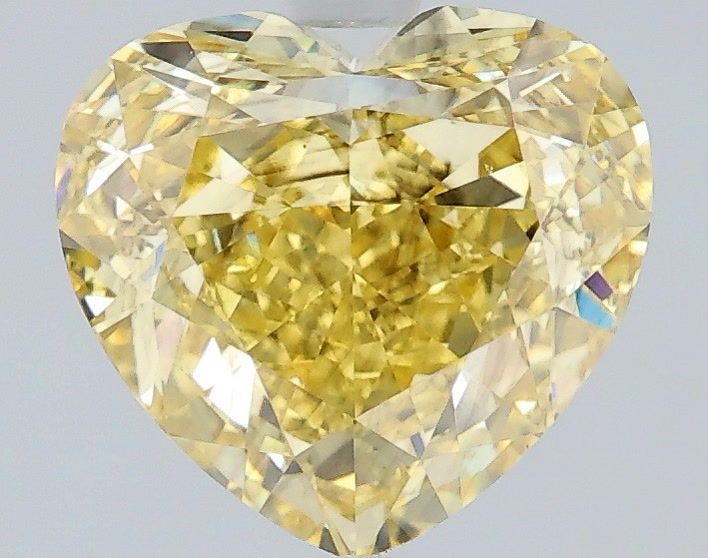 2.58 Carat Heart Shaped, Ideal Cut, VS2 Clarity, IGI Certified Lab Grown Diamond