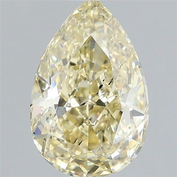 1.50 Carat Pear Shaped, Ideal Cut, SI1 Clarity, IGI Certified Lab Grown Diamond