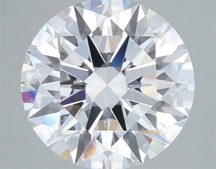 3.58 Carat Round Shaped, Ideal Cut, E Color, VVS2 Clarity, IGI Certified Lab Grown Diamond