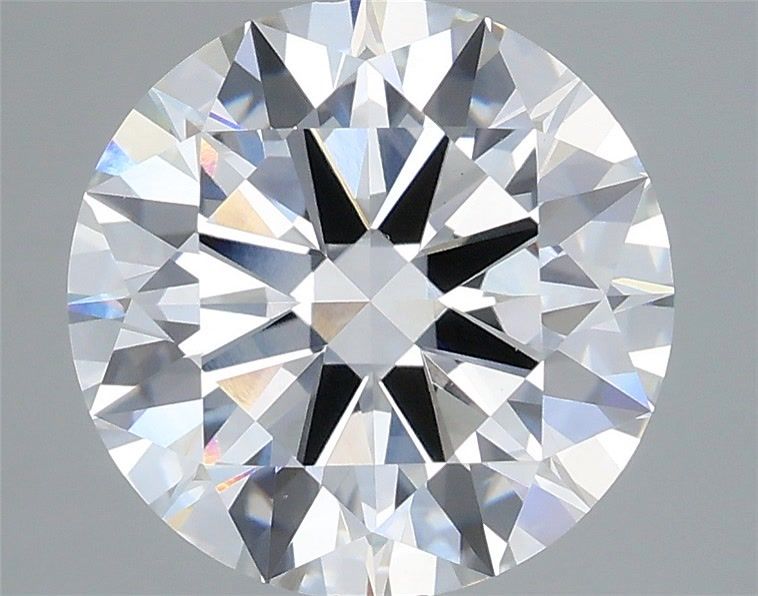 3.47 Carat Round Shaped, Ideal Cut, F Color, VS1 Clarity, IGI Certified Lab Grown Diamond