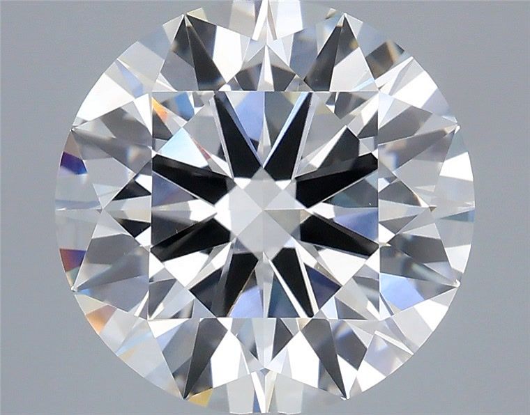 4.68 Carat Round Shaped, Excellent Cut, F Color, VS1 Clarity, IGI Certified Lab Grown Diamond