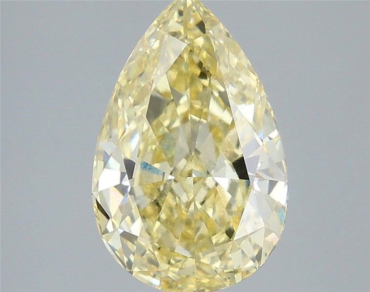 3.09 Carat Pear Shaped, Ideal Cut, VS1 Clarity, IGI Certified Lab Grown Diamond