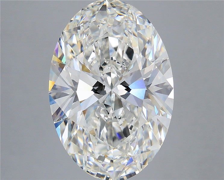 8.54 Carat Oval Shaped, Excellent Cut, G Color, VVS2 Clarity, IGI Certified Lab Grown Diamond