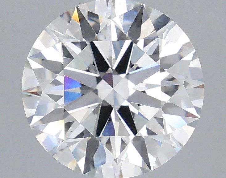 3.09 Carat Round Shaped, Ideal Cut, F Color, VVS2 Clarity, IGI Certified Lab Grown Diamond