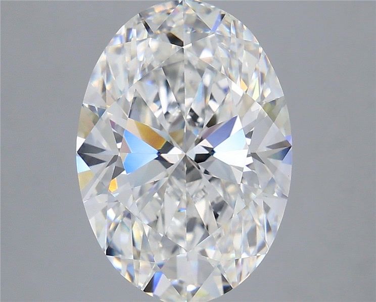 5.51 Carat Oval Shaped, Ideal Cut, E Color, VS1 Clarity, IGI Certified Lab Grown Diamond