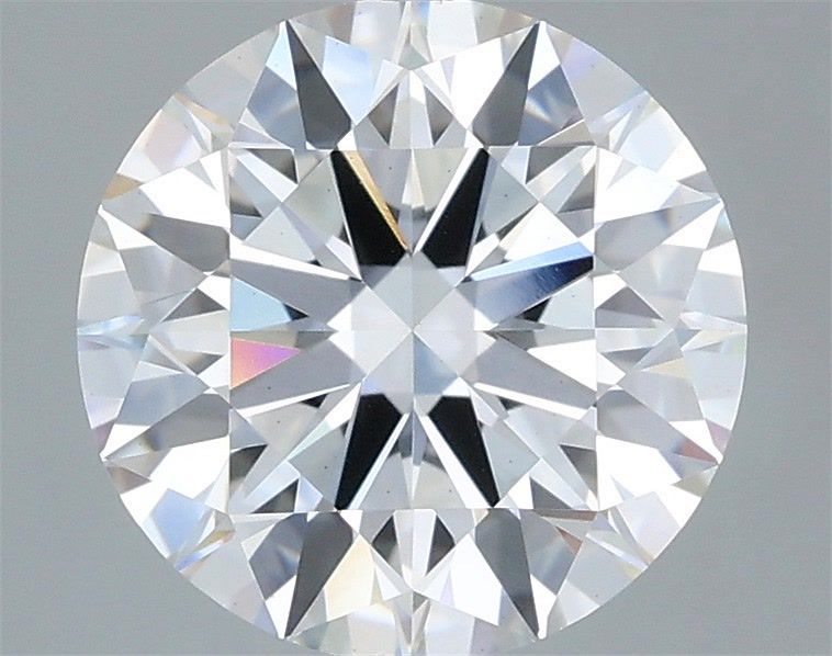 2.55 Carat Round Shaped, Ideal Cut, F Color, VS2 Clarity, IGI Certified Lab Grown Diamond