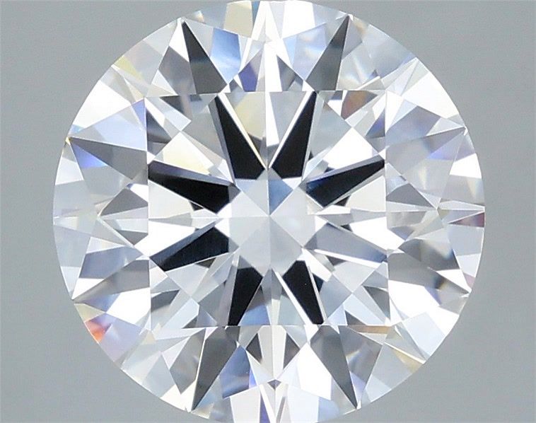 4.03 Carat Round Shaped, Ideal Cut, F Color, VVS2 Clarity, IGI Certified Lab Grown Diamond