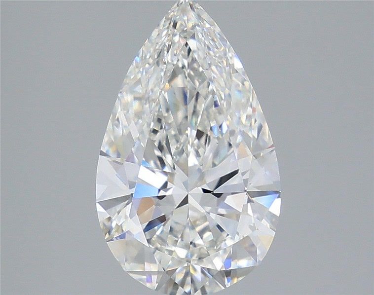 3.00 Carat Pear Shaped, Ideal Cut, G Color, VS1 Clarity, IGI Certified Lab Grown Diamond