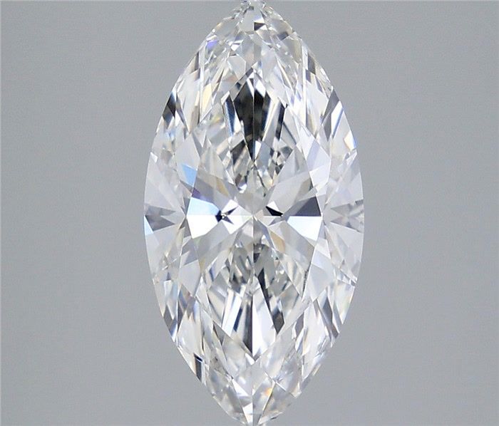 2.99 Carat Marquise Shaped, Ideal Cut, E Color, VVS2 Clarity, IGI Certified Lab Grown Diamond