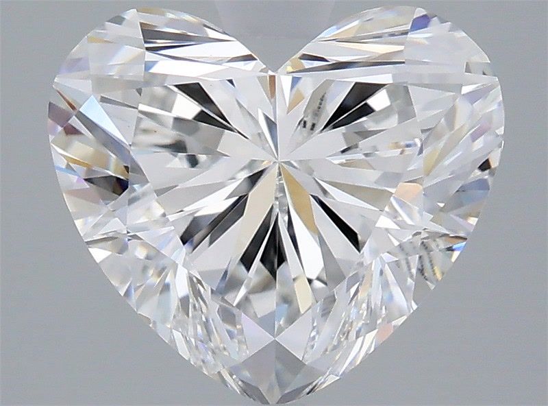 3.08 Carat Heart Shaped, Excellent Cut, D Color, VS1 Clarity, IGI Certified Lab Grown Diamond