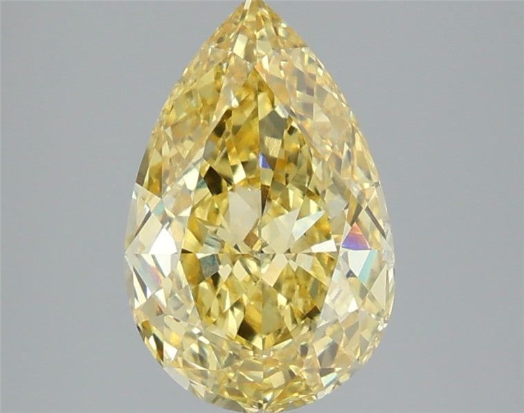 3.03 Carat Pear Shaped, Ideal Cut, VS1 Clarity, IGI Certified Lab Grown Diamond