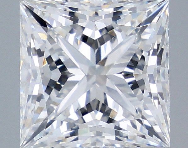 3.56 Carat Princess Shaped, Ideal Cut, D Color, VVS2 Clarity, IGI Certified Lab Grown Diamond