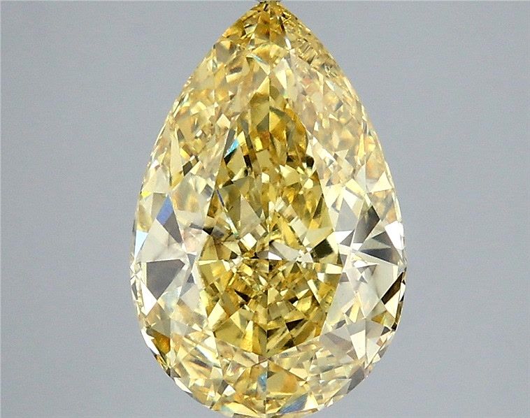 4.59 Carat Pear Shaped, Excellent Cut, VS2 Clarity, IGI Certified Lab Grown Diamond