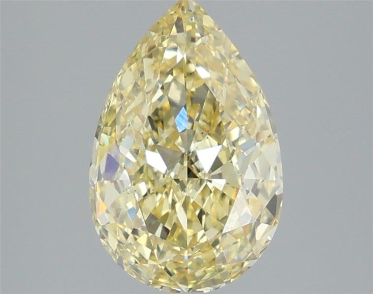 2.54 Carat Pear Shaped, Excellent Cut, VS1 Clarity, IGI Certified Lab Grown Diamond