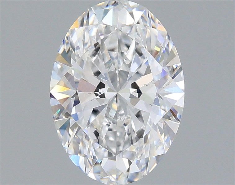 1.59 Carat Oval Shaped, Ideal Cut, D Color, VS2 Clarity, IGI Certified Lab Grown Diamond