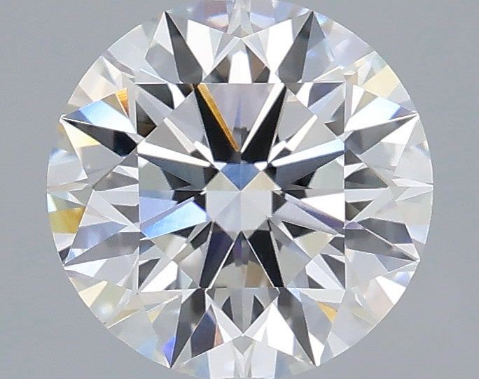 2.08 Carat Round Shaped, Ideal Cut, E Color, VVS2 Clarity, IGI Certified Lab Grown Diamond