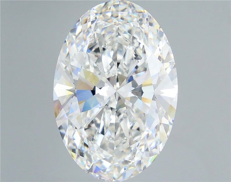14.07 Carat Oval Shaped, Ideal Cut, F Color, VS1 Clarity, IGI Certified Lab Grown Diamond