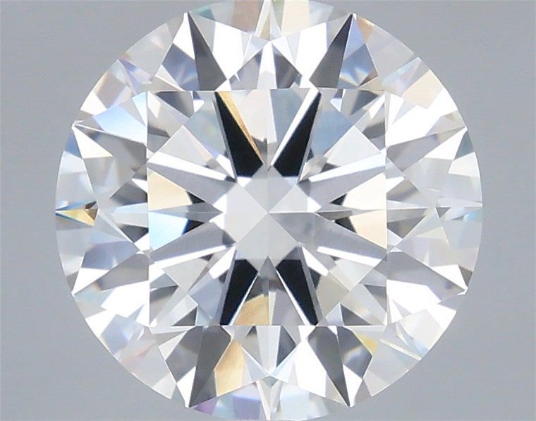 4.05 Carat Round Shaped, Ideal Cut, F Color, VVS2 Clarity, IGI Certified Lab Grown Diamond
