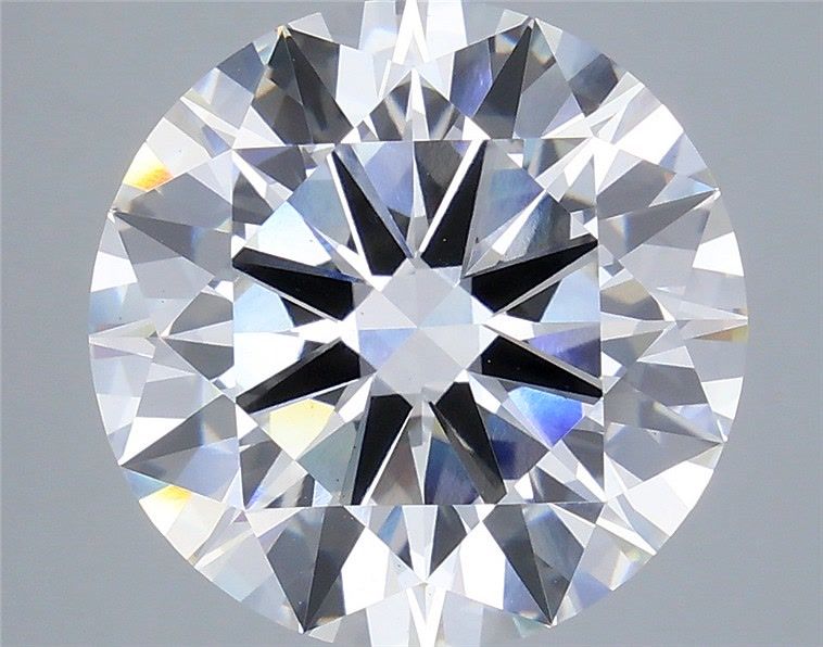 9.06 Carat Round Shaped, Ideal Cut, F Color, VS1 Clarity, IGI Certified Lab Grown Diamond