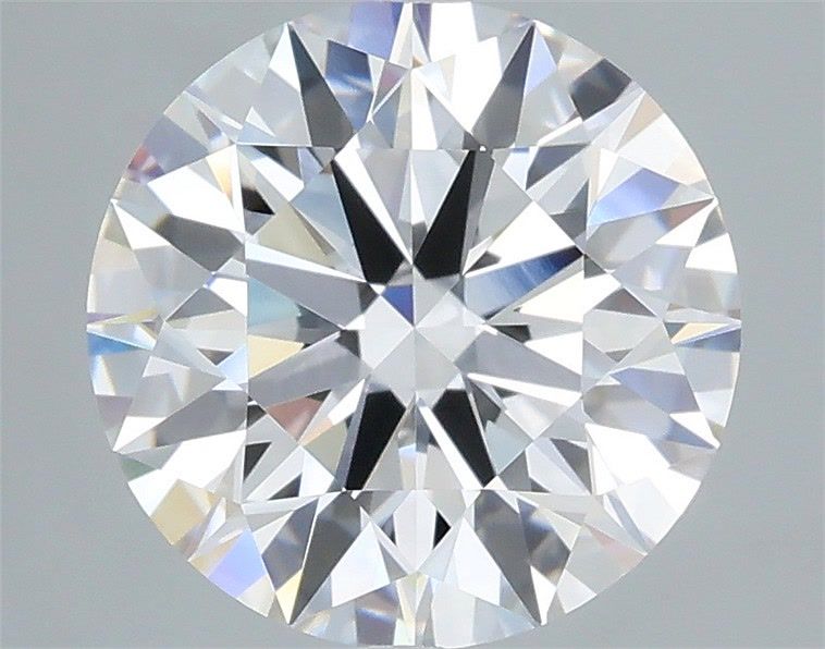 3.08 Carat Round Shaped, Ideal Cut, D Color, VVS2 Clarity, IGI Certified Lab Grown Diamond