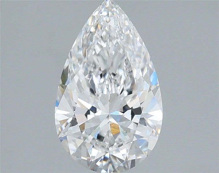 1.58 Carat Pear Shaped, Ideal Cut, D Color, VVS2 Clarity, IGI Certified Lab Grown Diamond