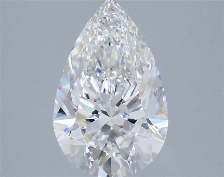 3.57 Carat Pear Shaped, Ideal Cut, F Color, VVS2 Clarity, IGI Certified Lab Grown Diamond