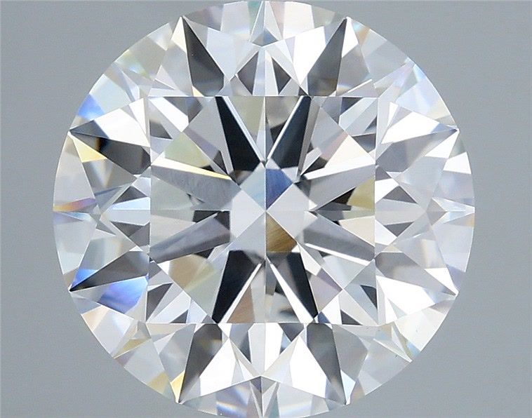 6.05 Carat Round Shaped, Ideal Cut, E Color, VS1 Clarity, IGI Certified Lab Grown Diamond