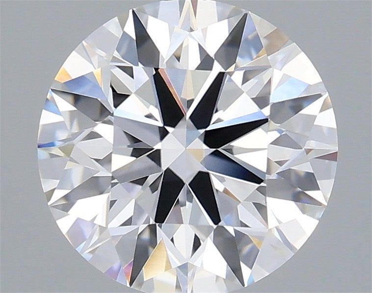 2.58 Carat Round Shaped, Ideal Cut, D Color, VVS2 Clarity, IGI Certified Lab Grown Diamond