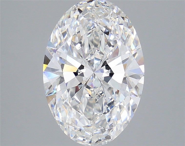 3.10 Carat Oval Shaped, Ideal Cut, E Color, VS1 Clarity, IGI Certified Lab Grown Diamond