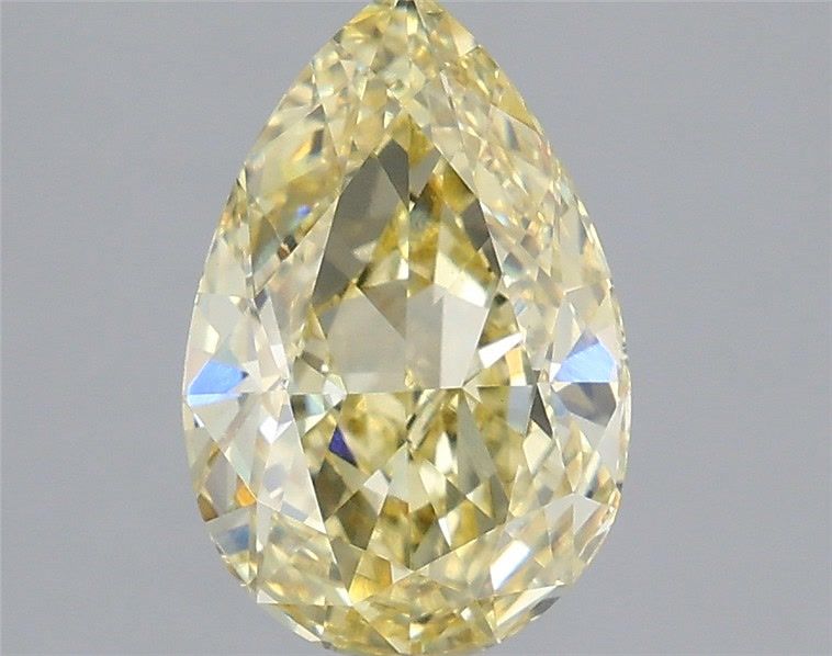 2.57 Carat Pear Shaped, Excellent Cut, VS1 Clarity, IGI Certified Lab Grown Diamond