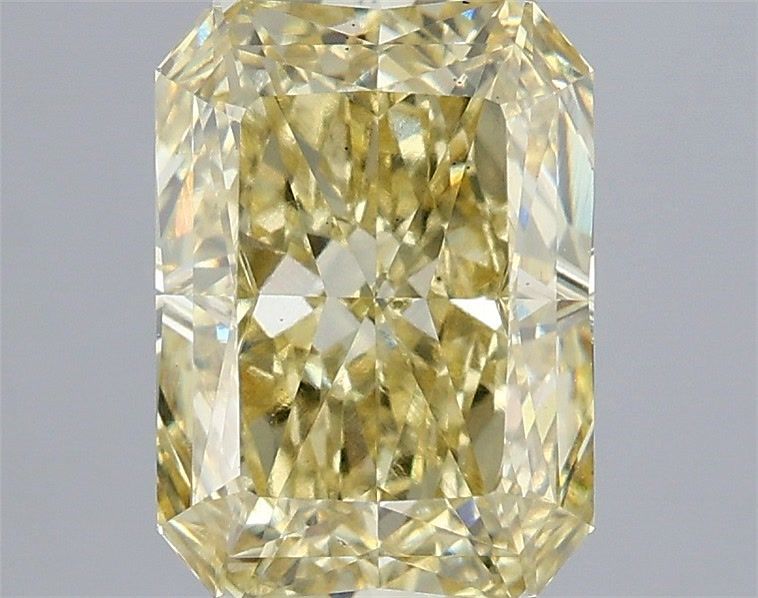 3.02 Carat Radiant Shaped, Ideal Cut, VS2 Clarity, IGI Certified Lab Grown Diamond