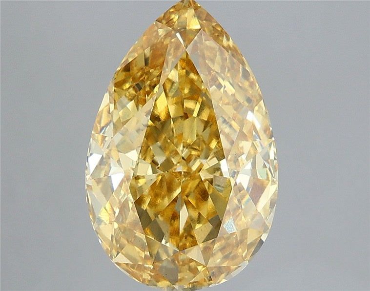 4.08 Carat Pear Shaped, Very Good Cut, VS1 Clarity, IGI Certified Lab Grown Diamond