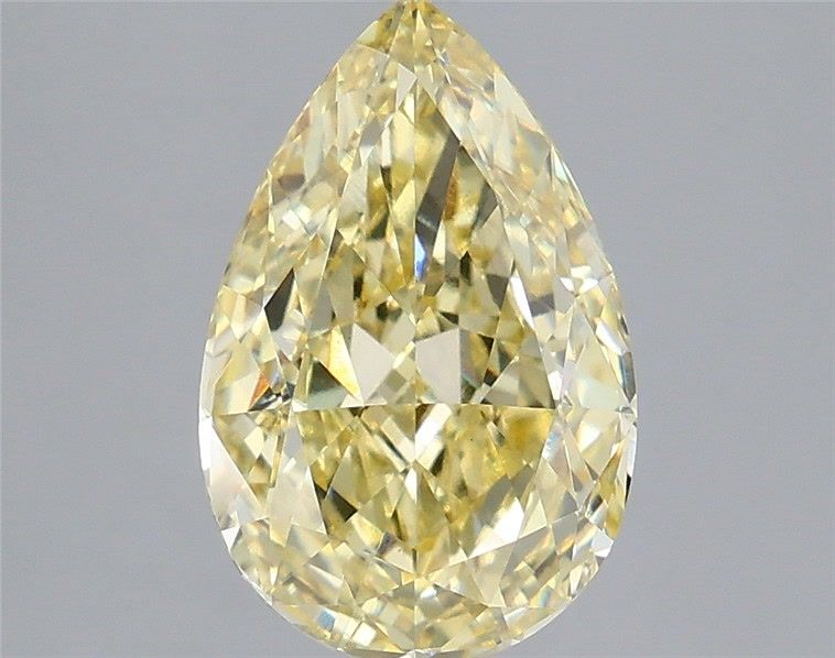 3.06 Carat Pear Shaped, Excellent Cut, VS2 Clarity, IGI Certified Lab Grown Diamond