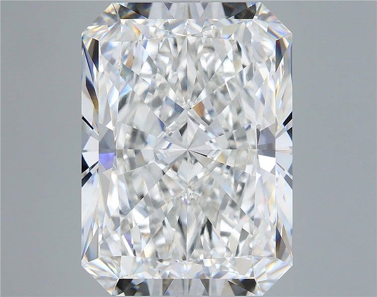 15.58 Carat Radiant Shaped, Ideal Cut, F Color, VS1 Clarity, IGI Certified Lab Grown Diamond