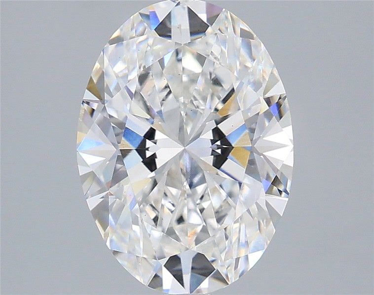 3.06 Carat Oval Shaped, Ideal Cut, D Color, VS2 Clarity, IGI Certified Lab Grown Diamond